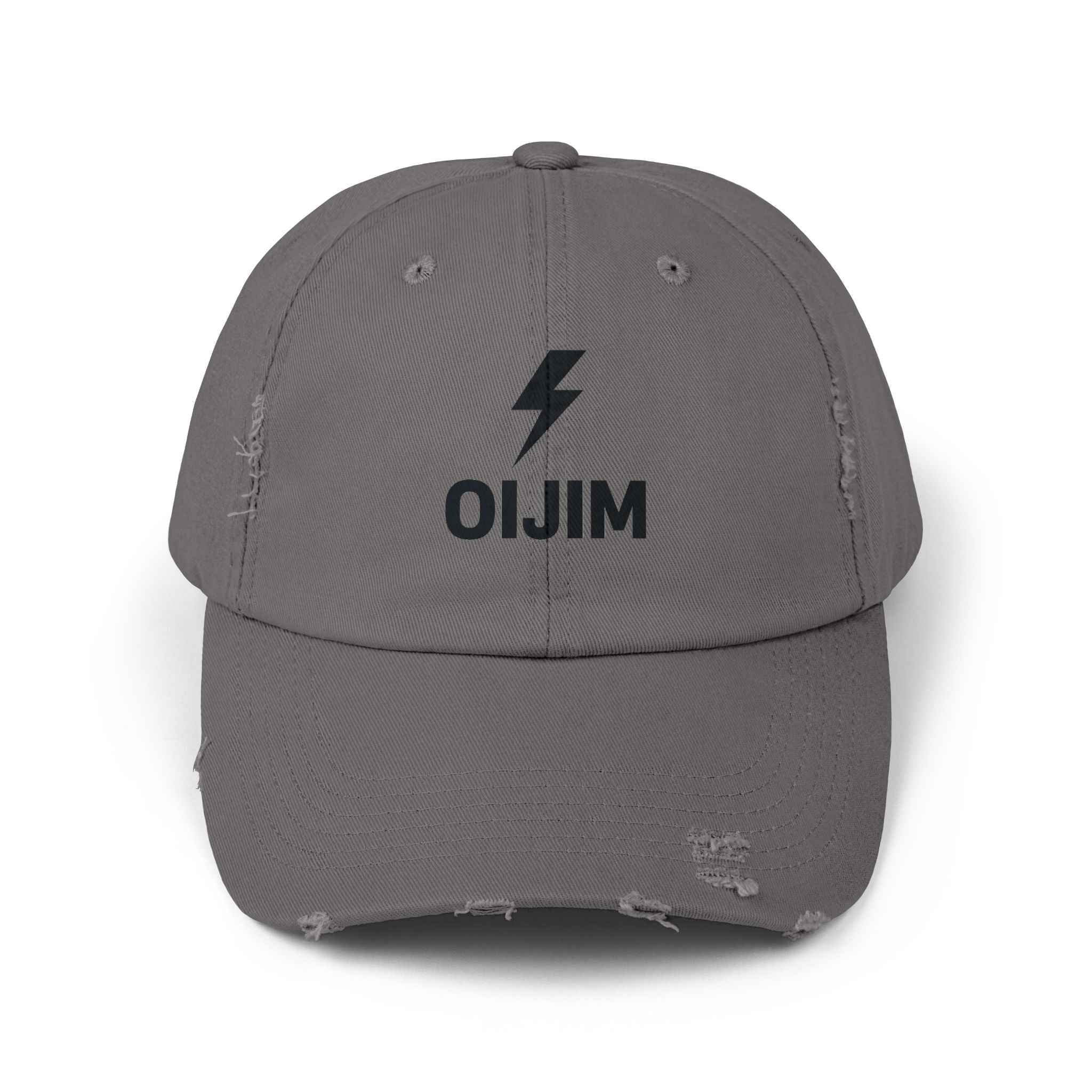 Distressed Cap OIJIM Design | Workout Clothes Available Near You - Oijim