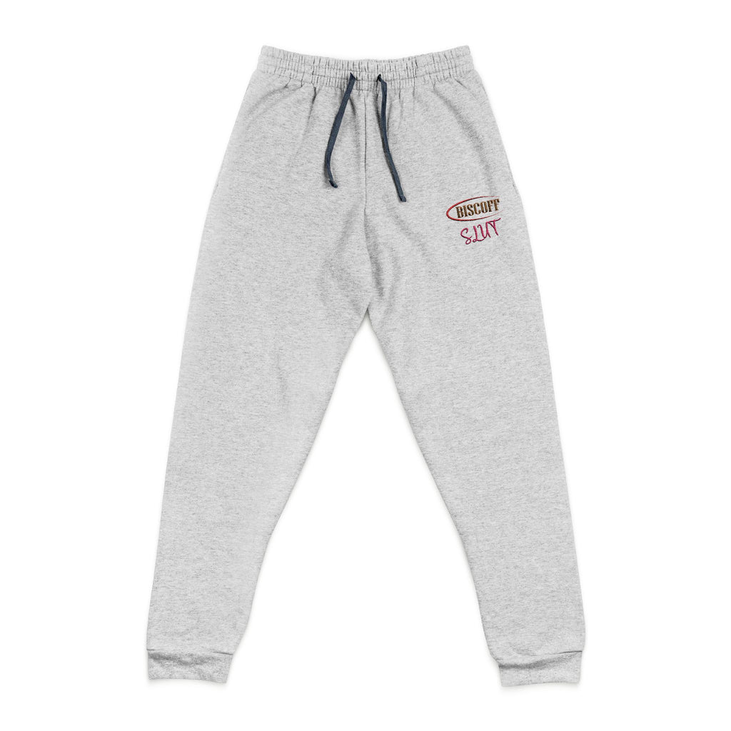 Biscoff Slut Grey Prep Hell Uniform - Embroidered Joggers - Oijim