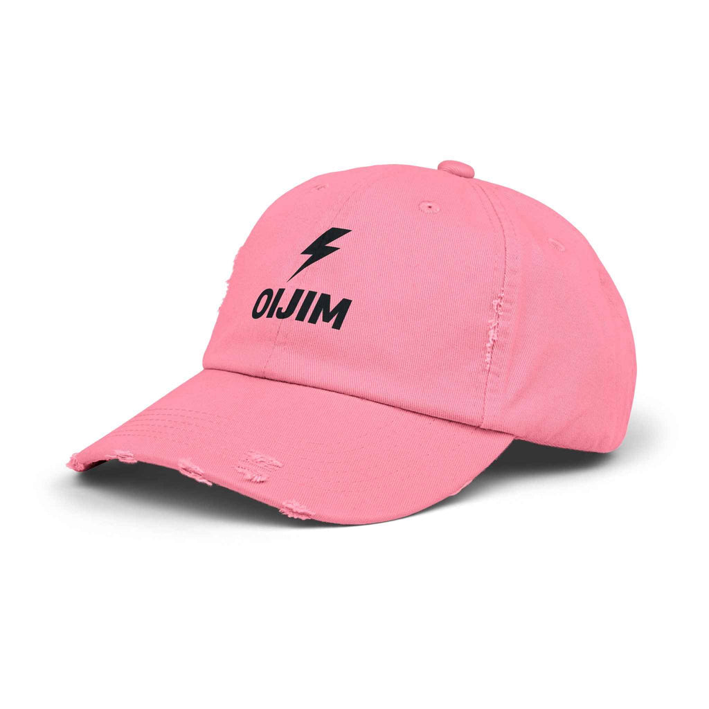 Distressed Cap OIJIM Design | Workout Clothes Available Near You - Oijim