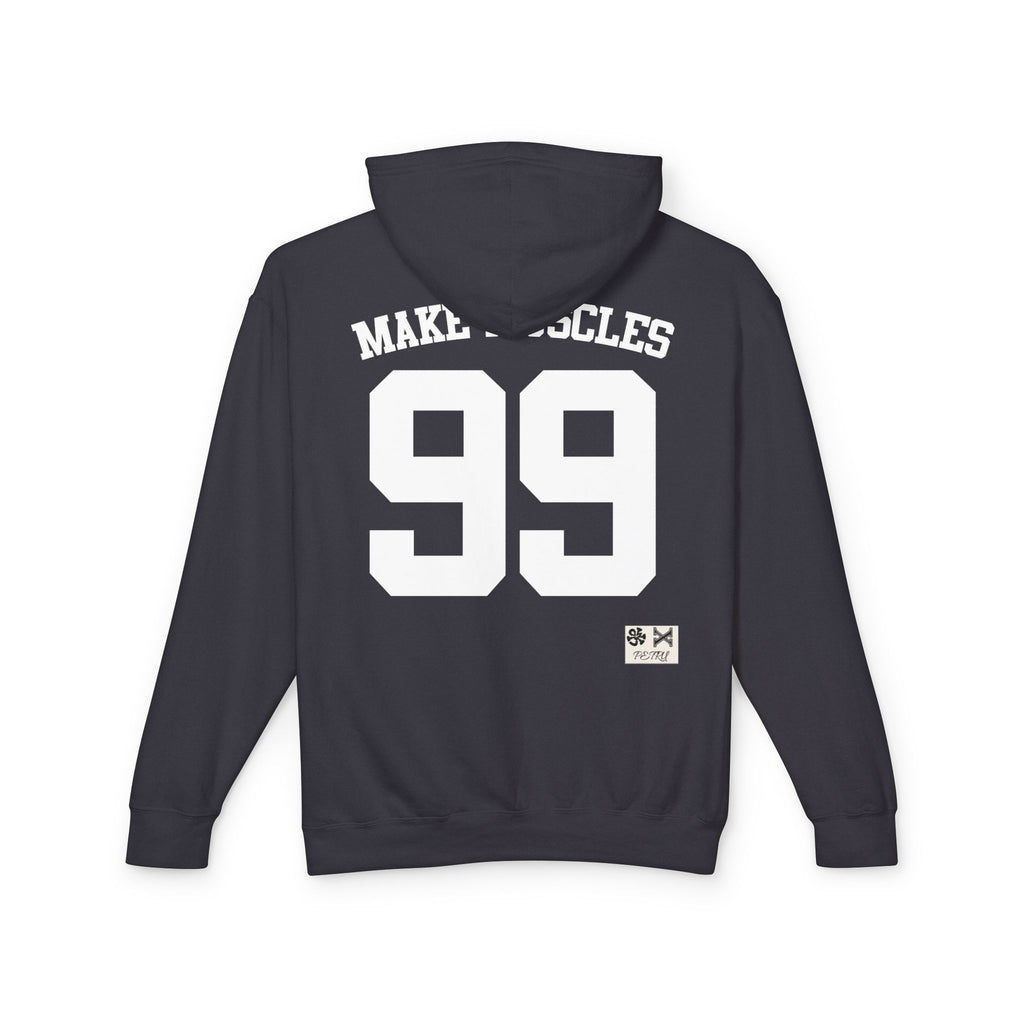 MAKE MUSCLES HOODIE (AOP)