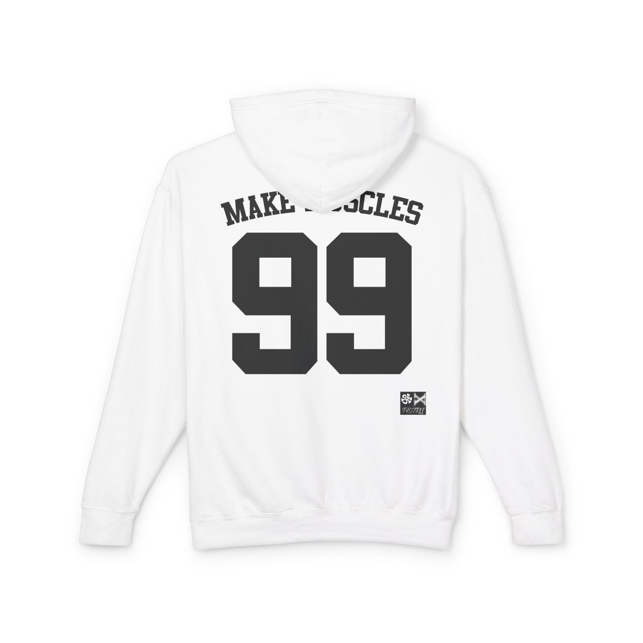 MAKE MUSCLES HOODIE (AOP)