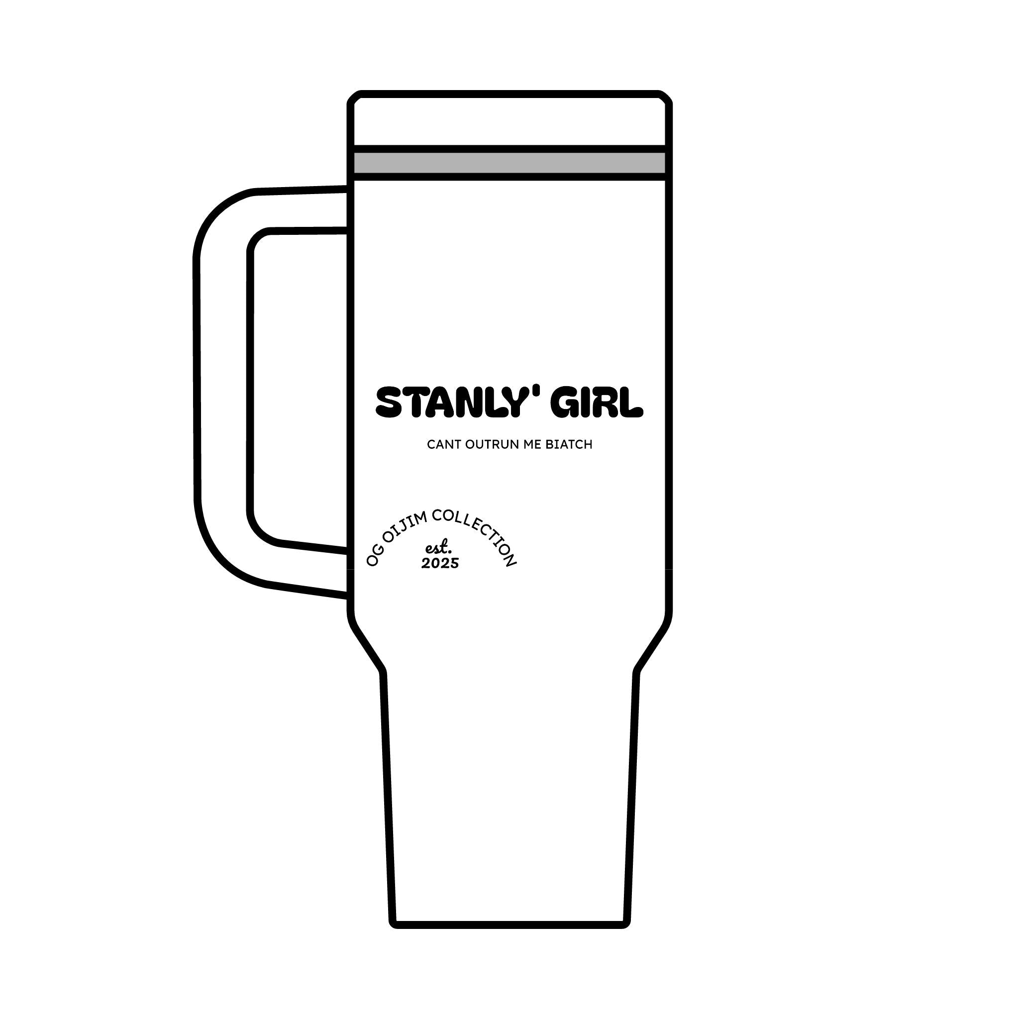 OIJIM STANLY' GIRL CANT OUTRUN ME - Unleash Your Inner Speed - Oijim