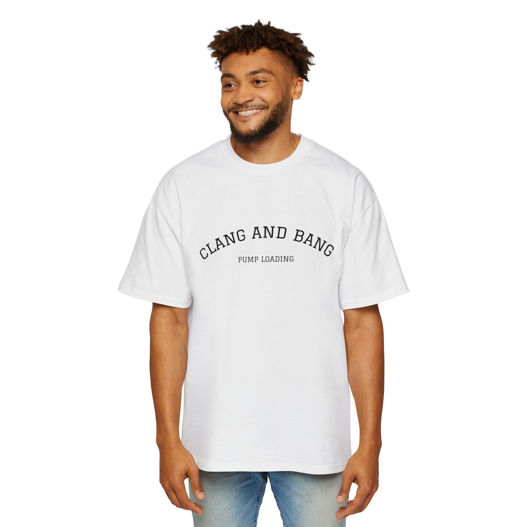 Heavy Oversized Tee - Clang & Bang OG OiJim T-Shirt Loud Lifts Loud Banter
