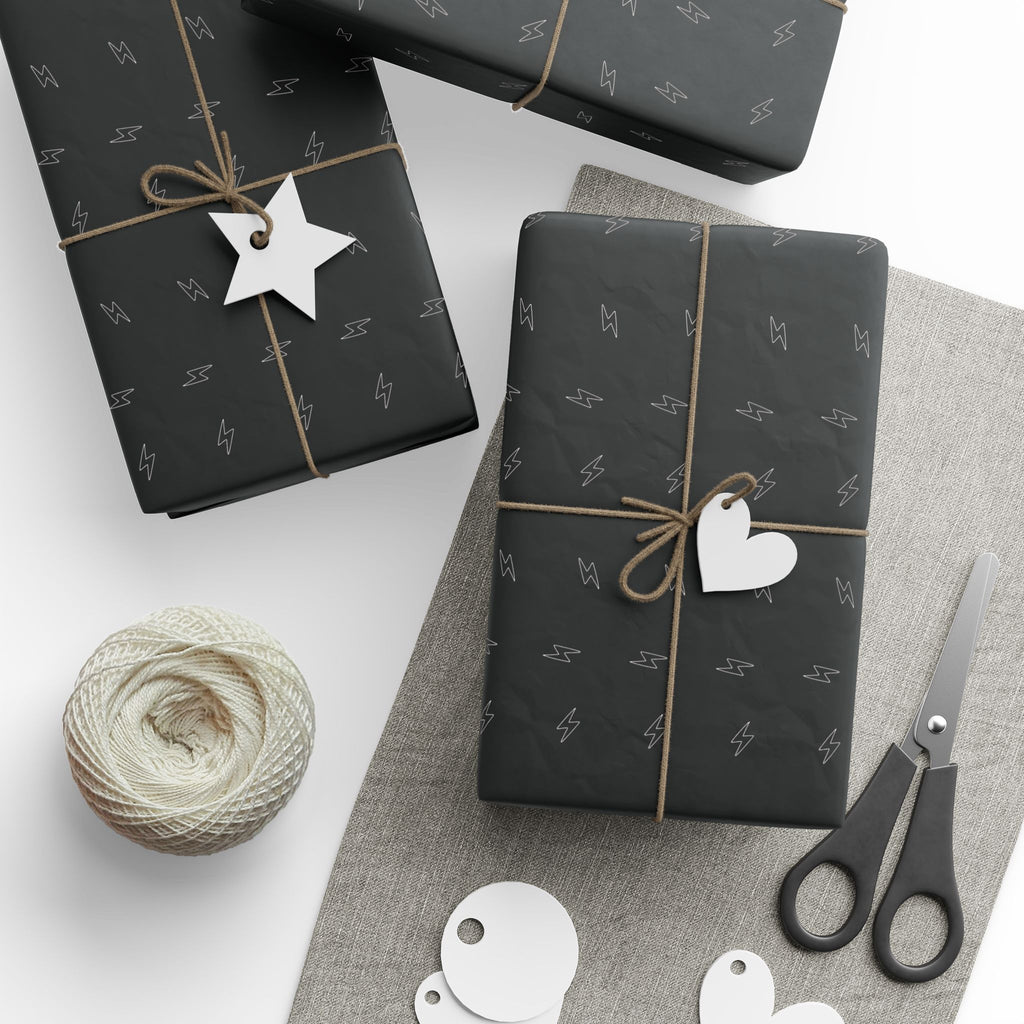 OIJIM BOLT WRAPPING PAPER – BLACK & WHITE