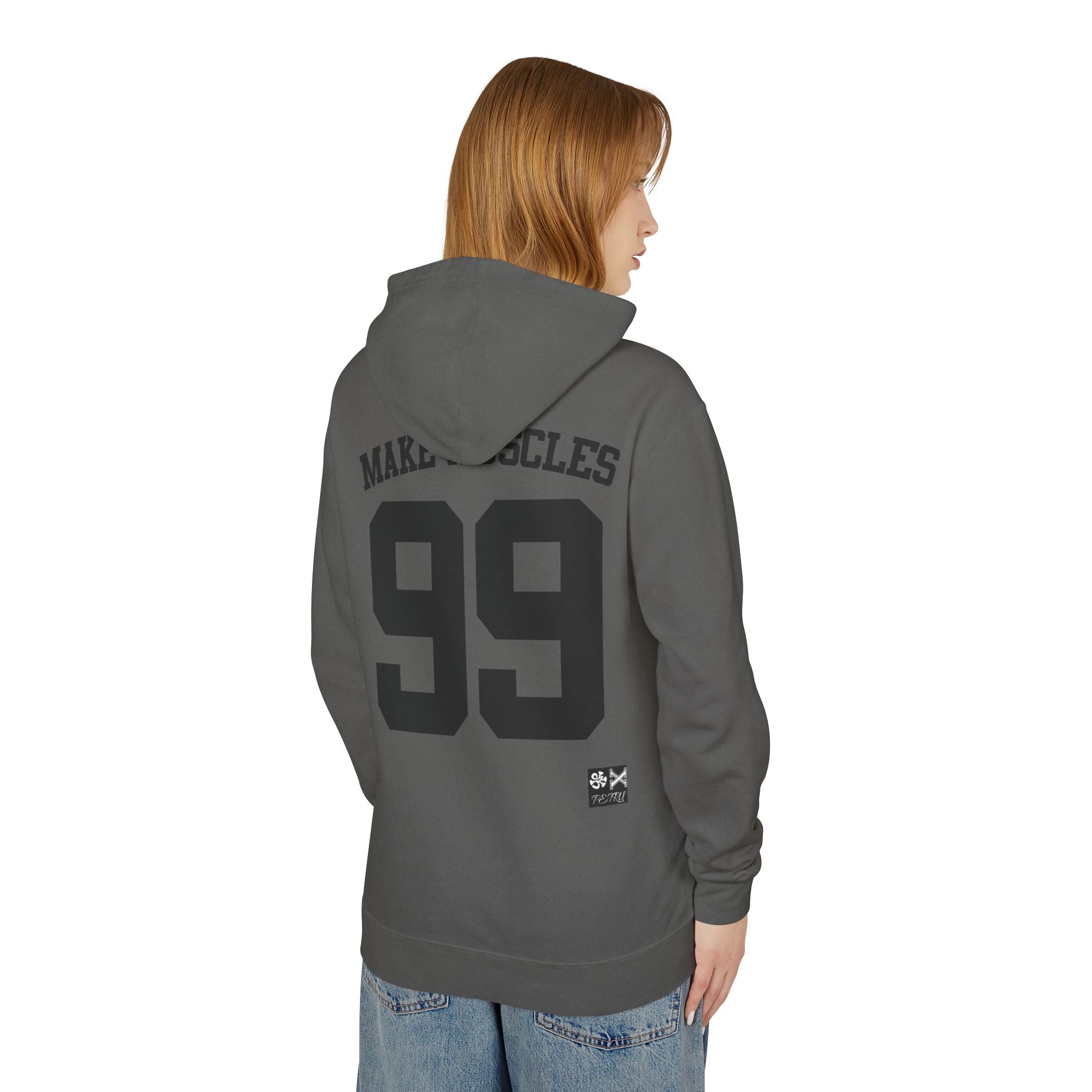 MAKE MUSCLES HOODIE (AOP)