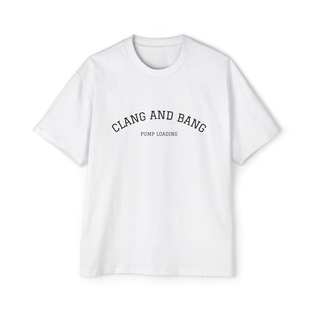 Heavy Oversized Tee - Clang & Bang OG OiJim T-Shirt Loud Lifts Loud Banter