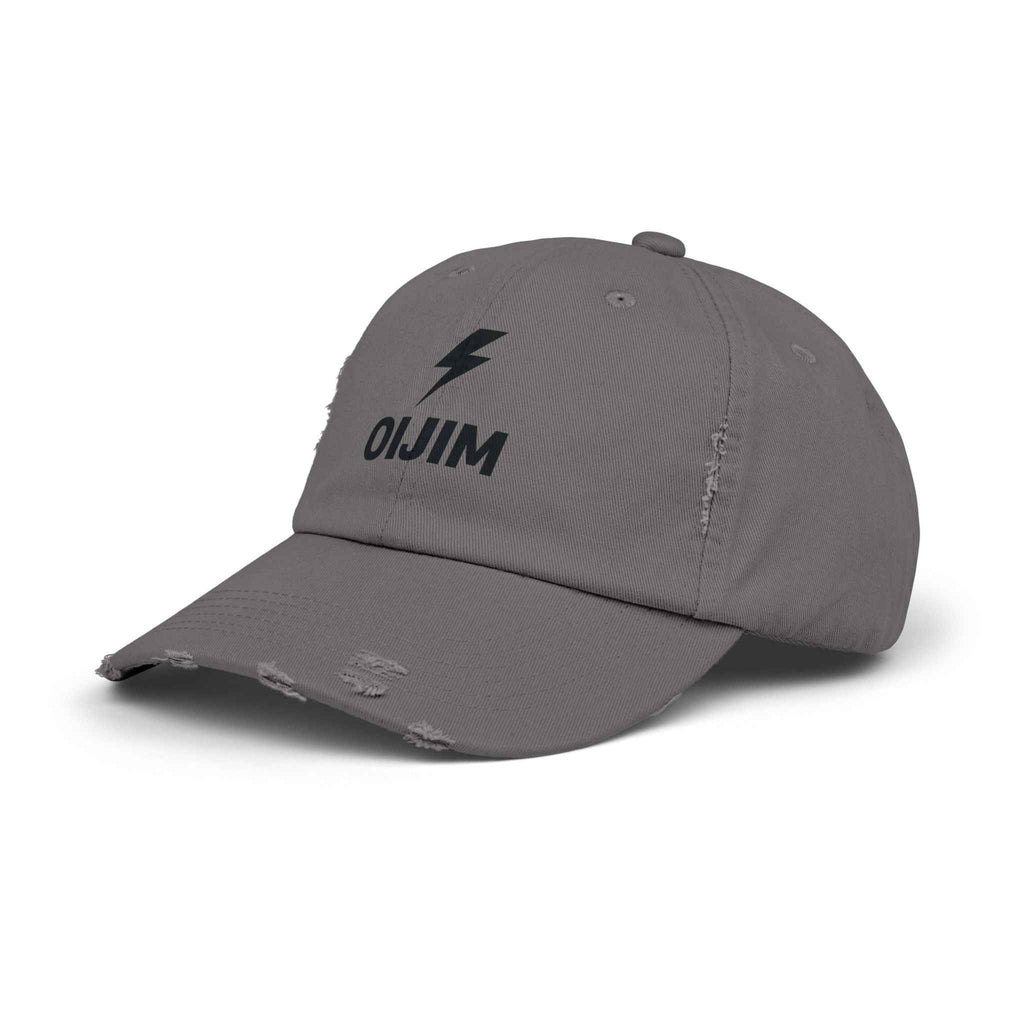 Distressed Cap OIJIM Design | Workout Clothes Available Near You - Oijim