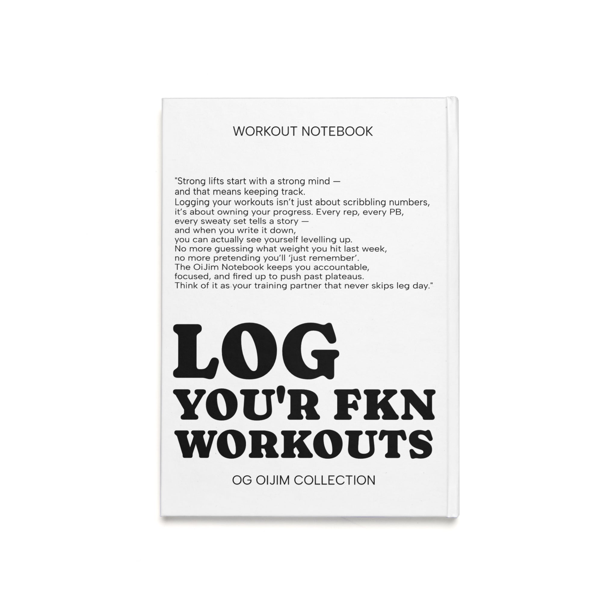 OiJim Training Notebook with 120 Lined Pages for Effective Note-Taking - Oijim