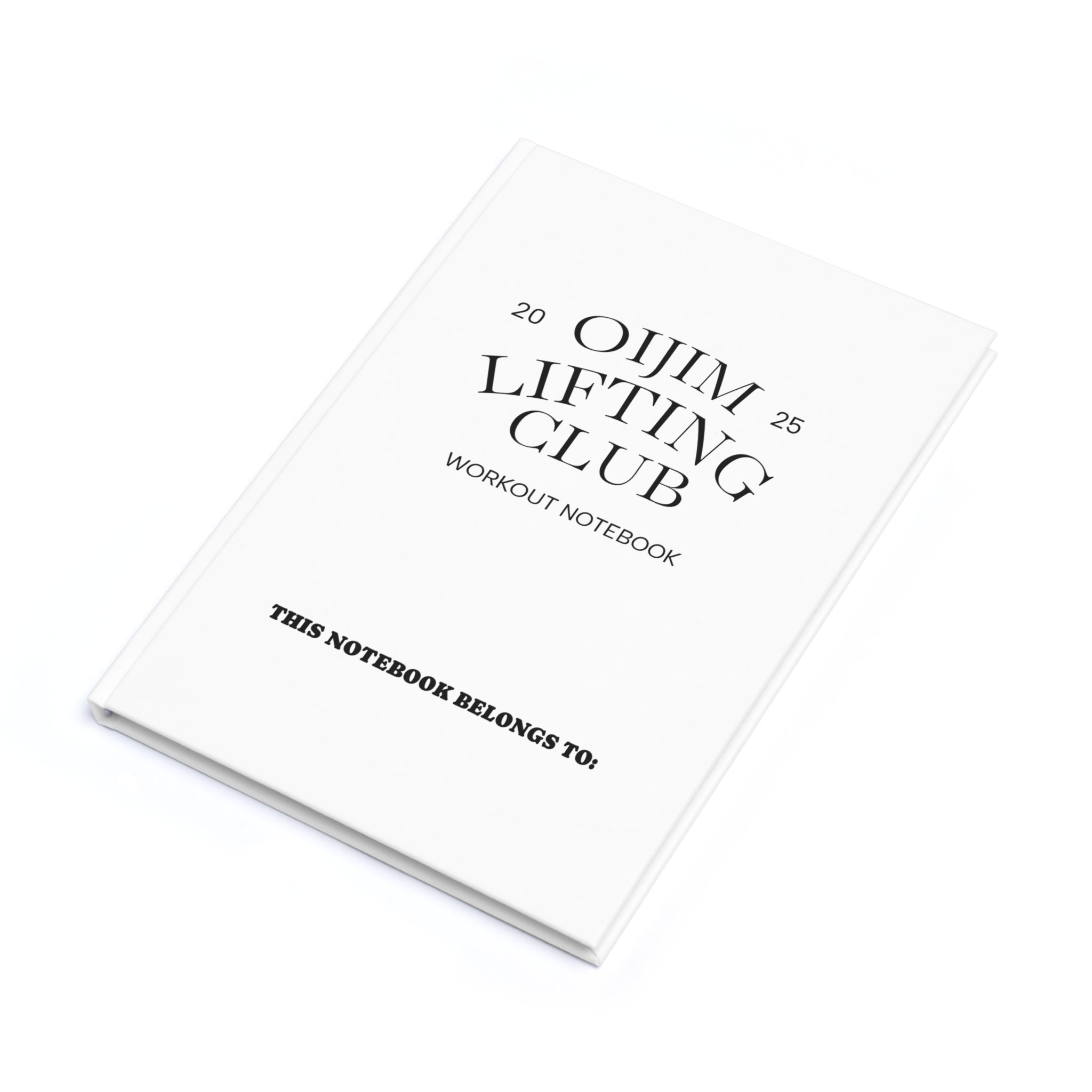 OiJim Training Notebook with 120 Lined Pages for Effective Note-Taking - Oijim