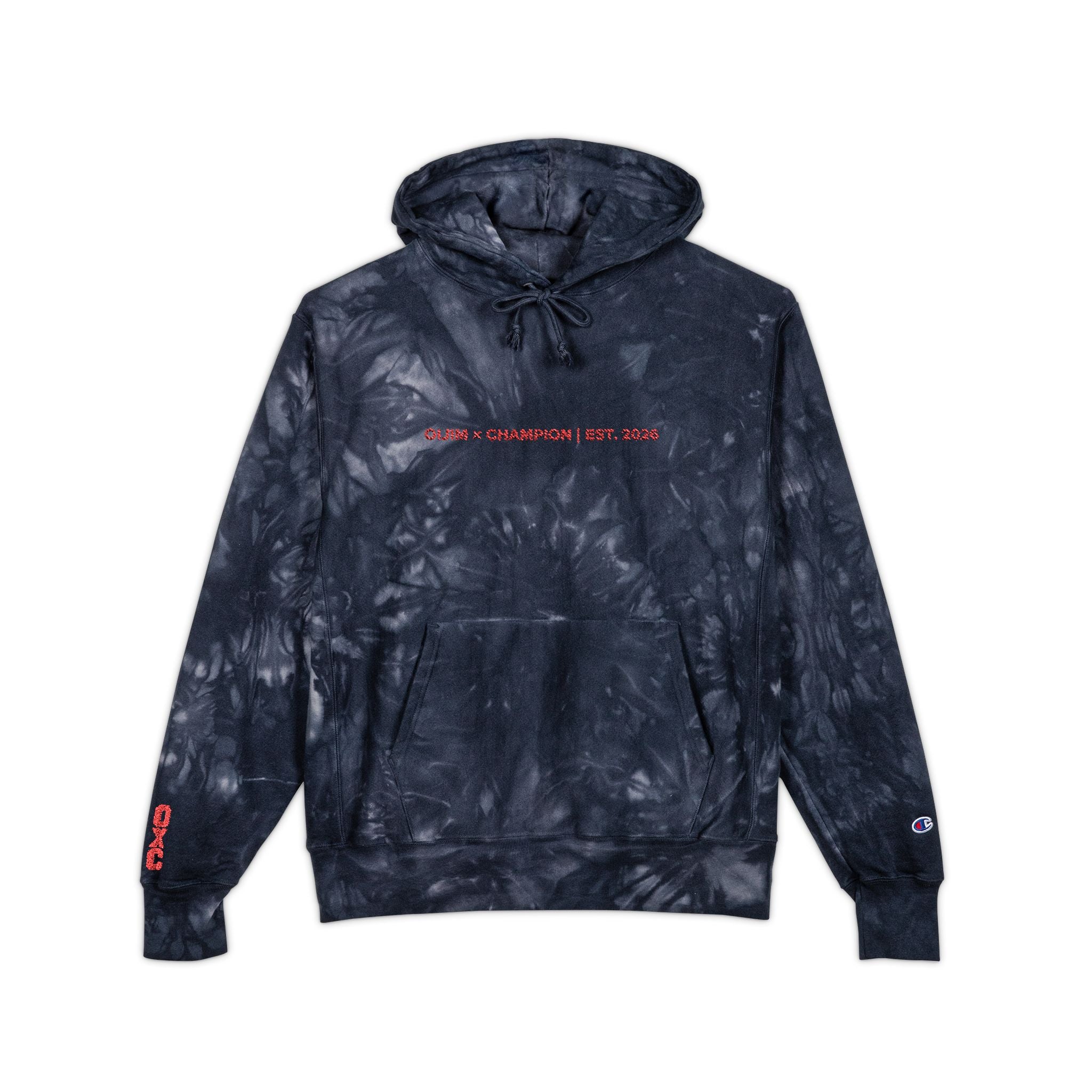 Champion Tie-Dye Hoodie 2026- OiJim Collaboration