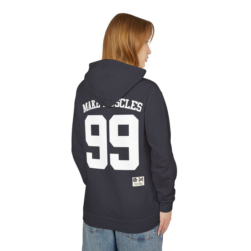 MAKE MUSCLES HOODIE (AOP)