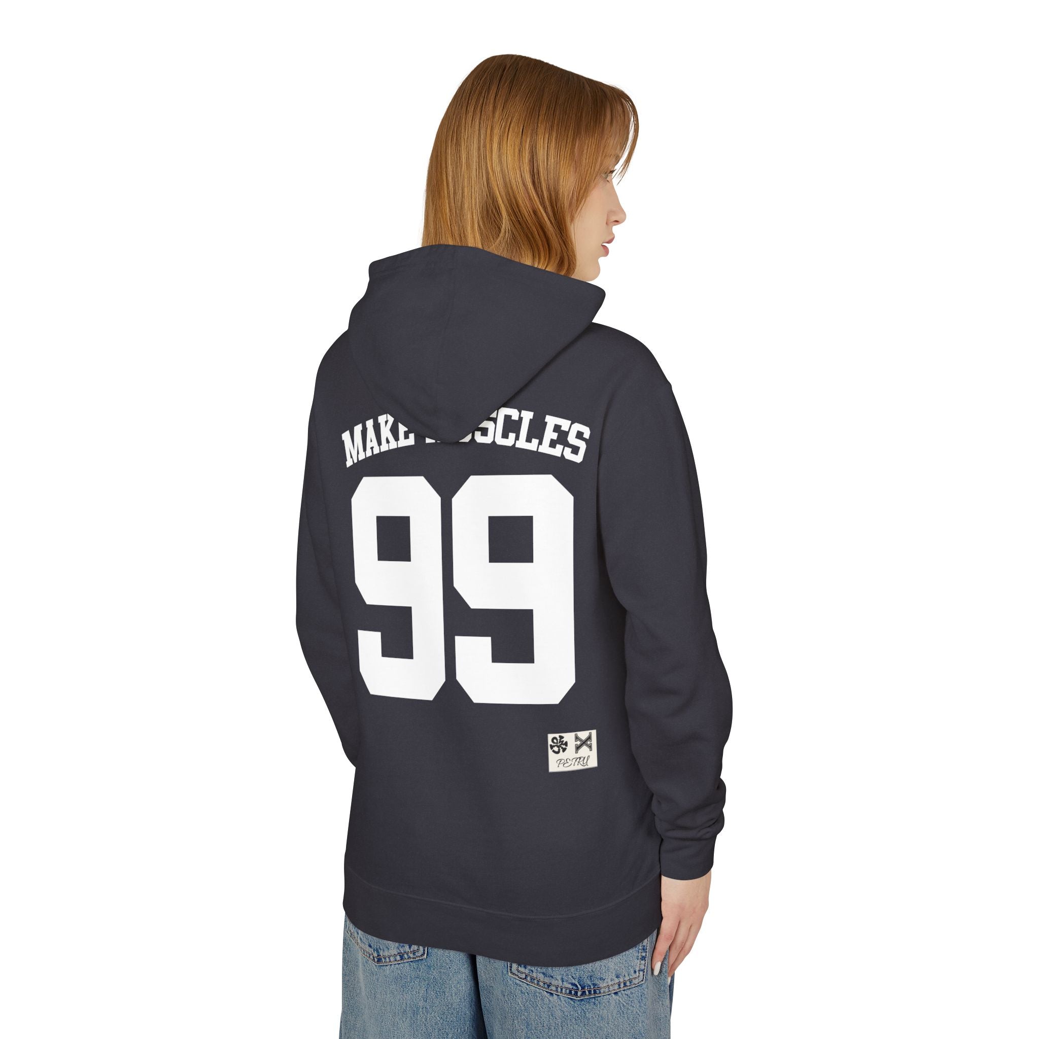 MAKE MUSCLES HOODIE (AOP)