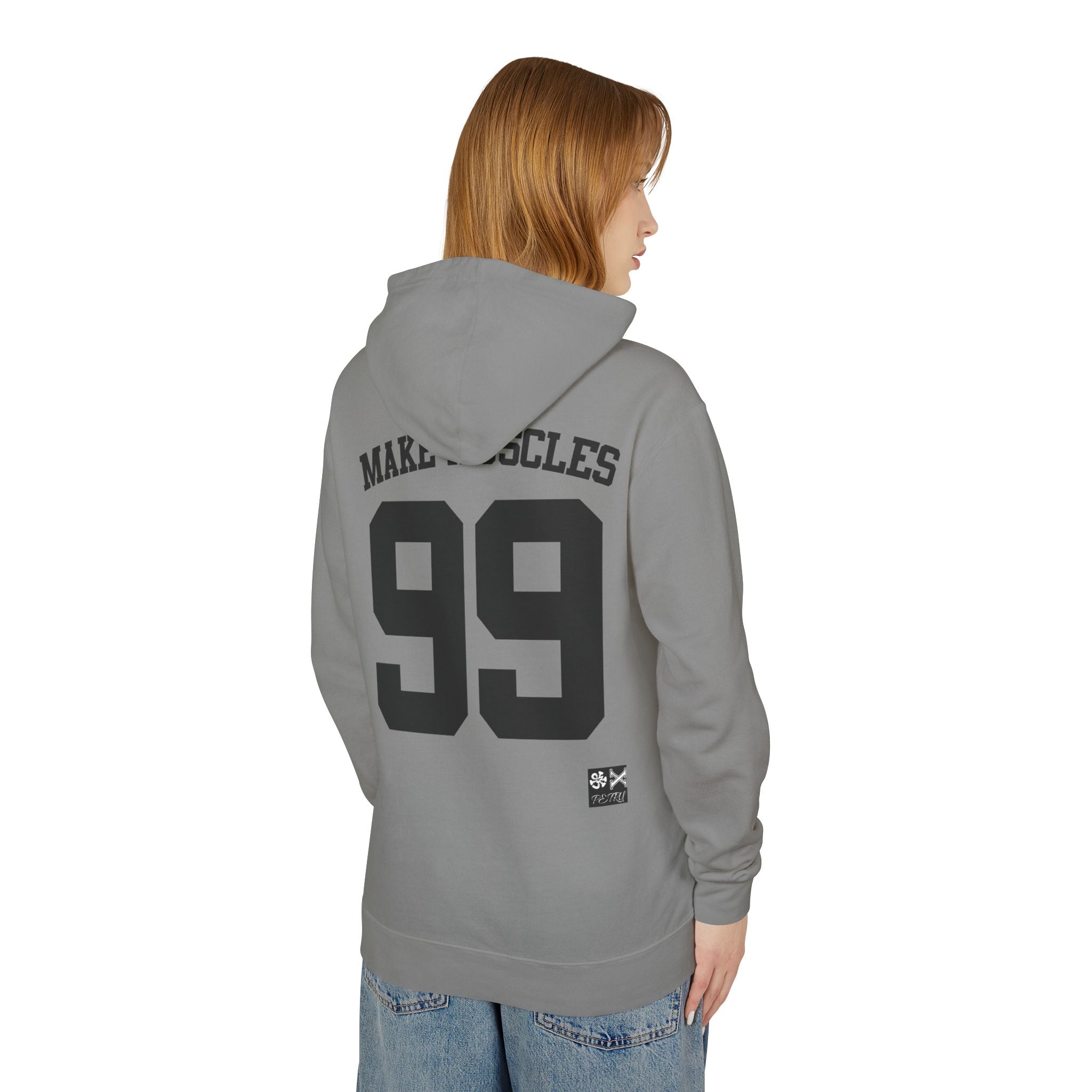 MAKE MUSCLES HOODIE (AOP)