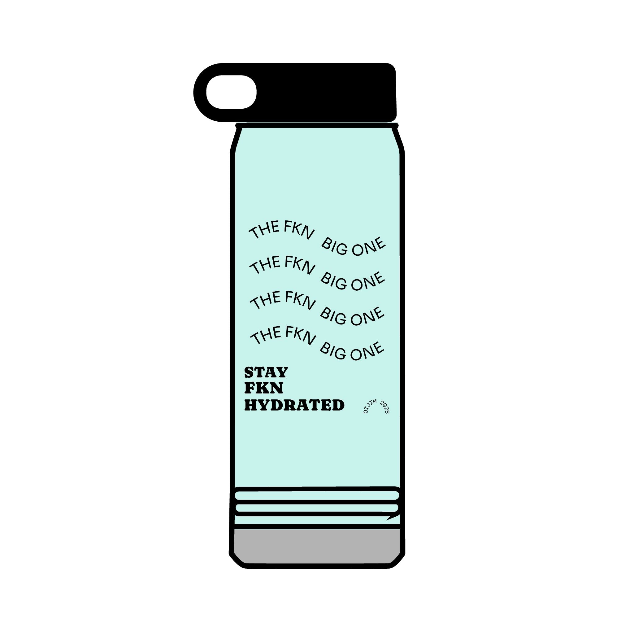 BIG Hydration Bottle - Stay Refreshed and Hydrated All Day - Oijim