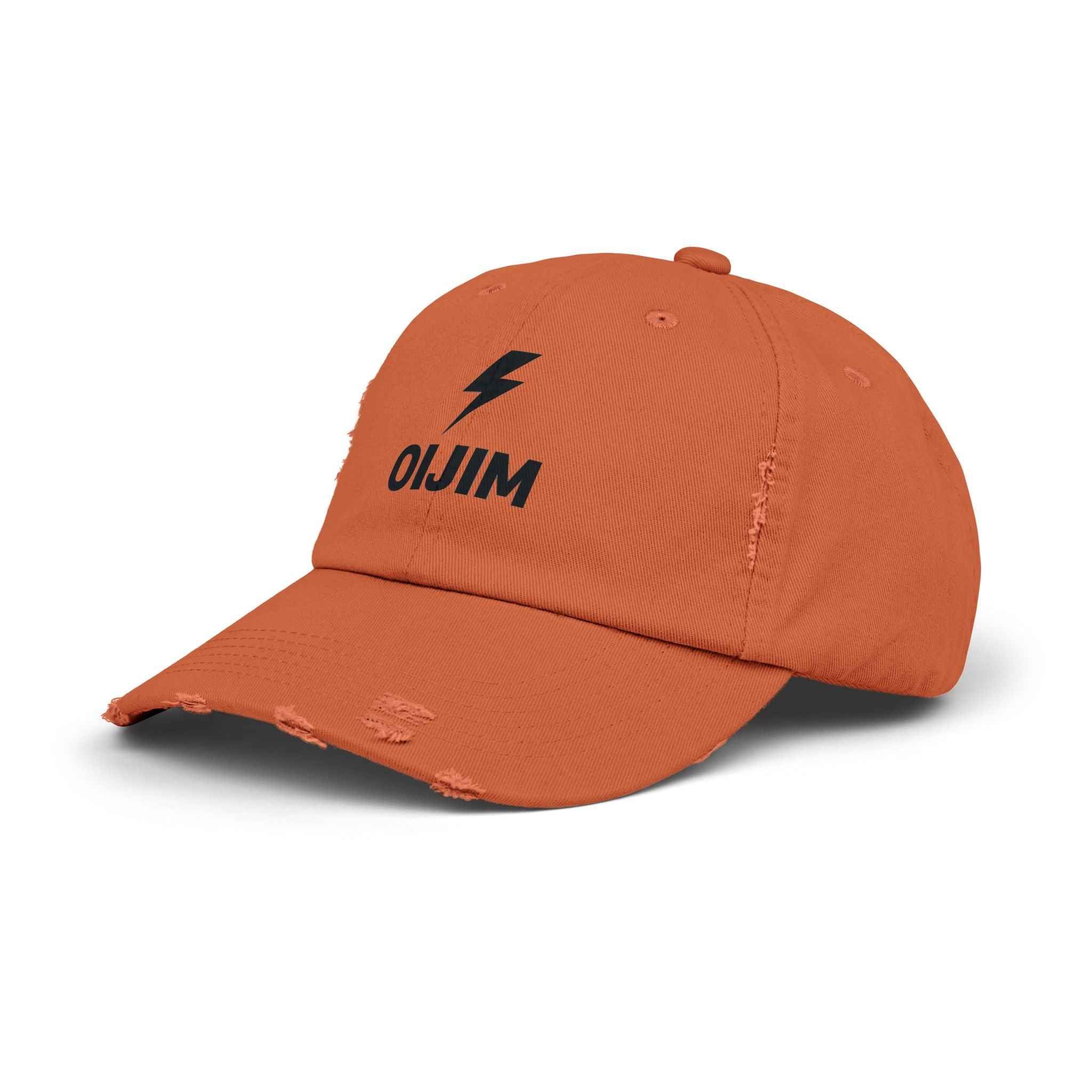 Distressed Cap OIJIM Design | Workout Clothes Available Near You - Oijim