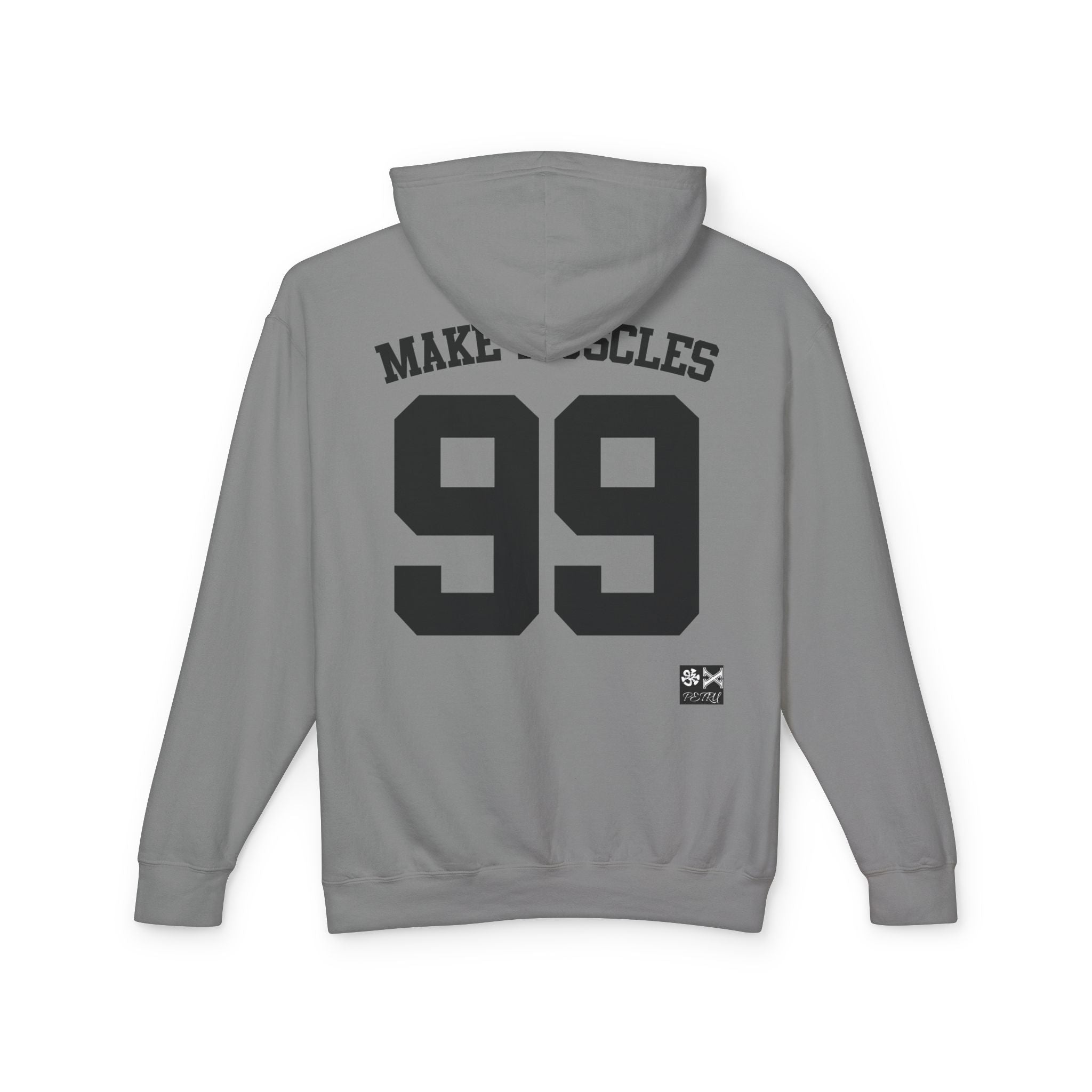 MAKE MUSCLES HOODIE (AOP)