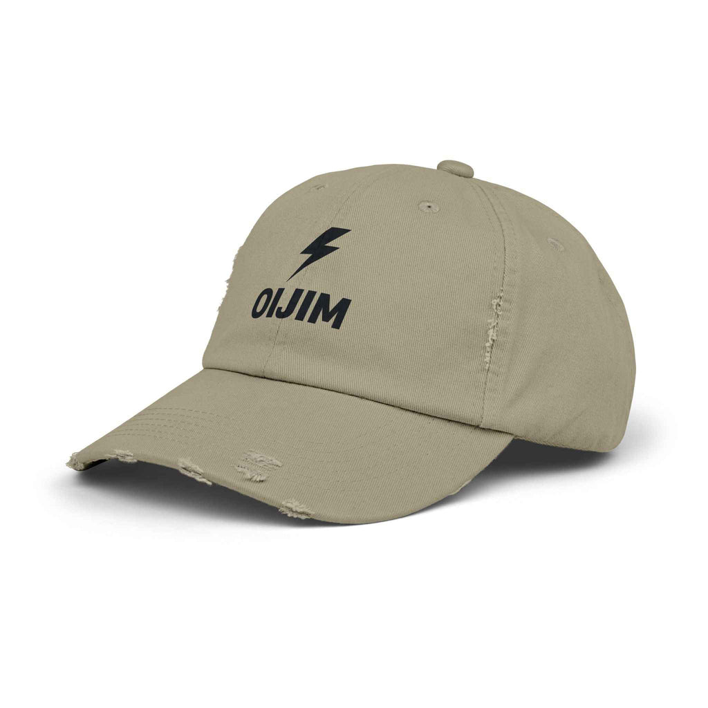 Distressed Cap OIJIM Design | Workout Clothes Available Near You - Oijim