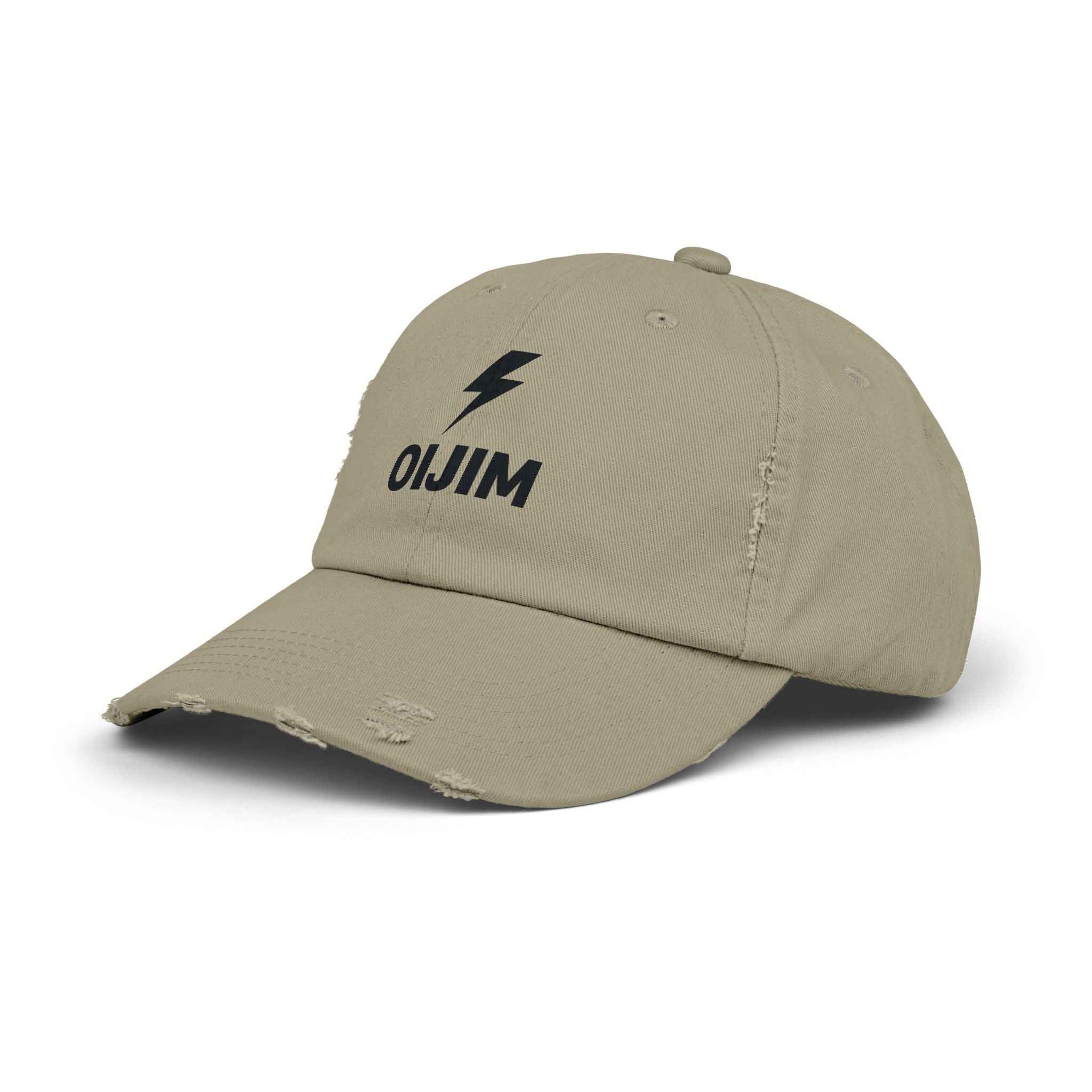 Distressed Cap OIJIM Design | Workout Clothes Available Near You - Oijim