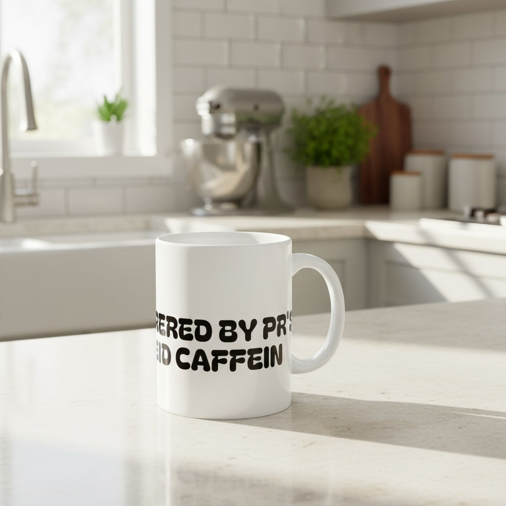 Ceramic Mug OiJim PRs Caffeine - Boost Your Day with Style
